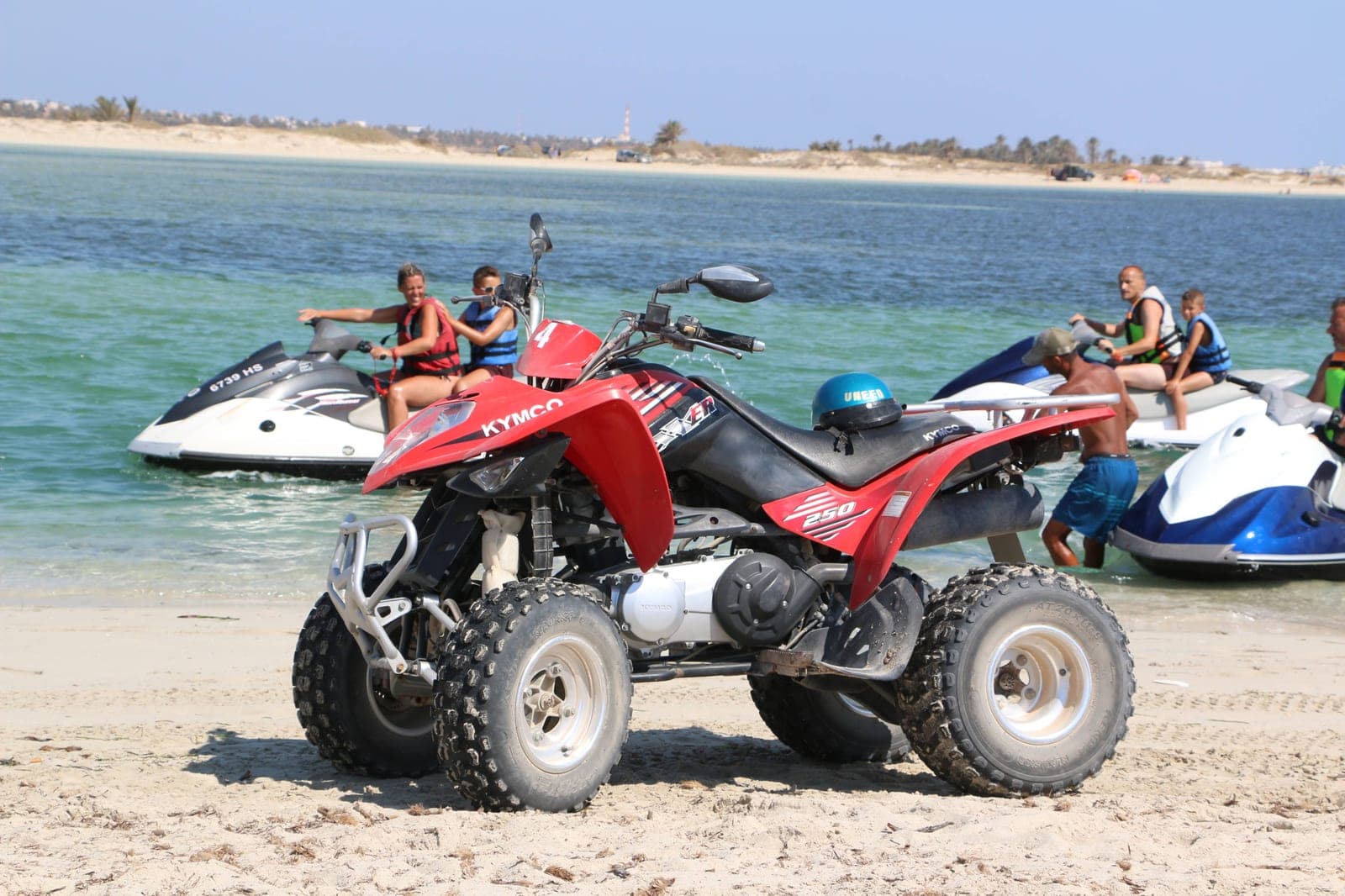 Quad 2h30 — Ajim & côte ouest (plages Chikh Yahya)