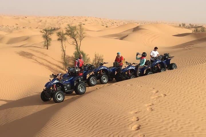 balade en quad au desert