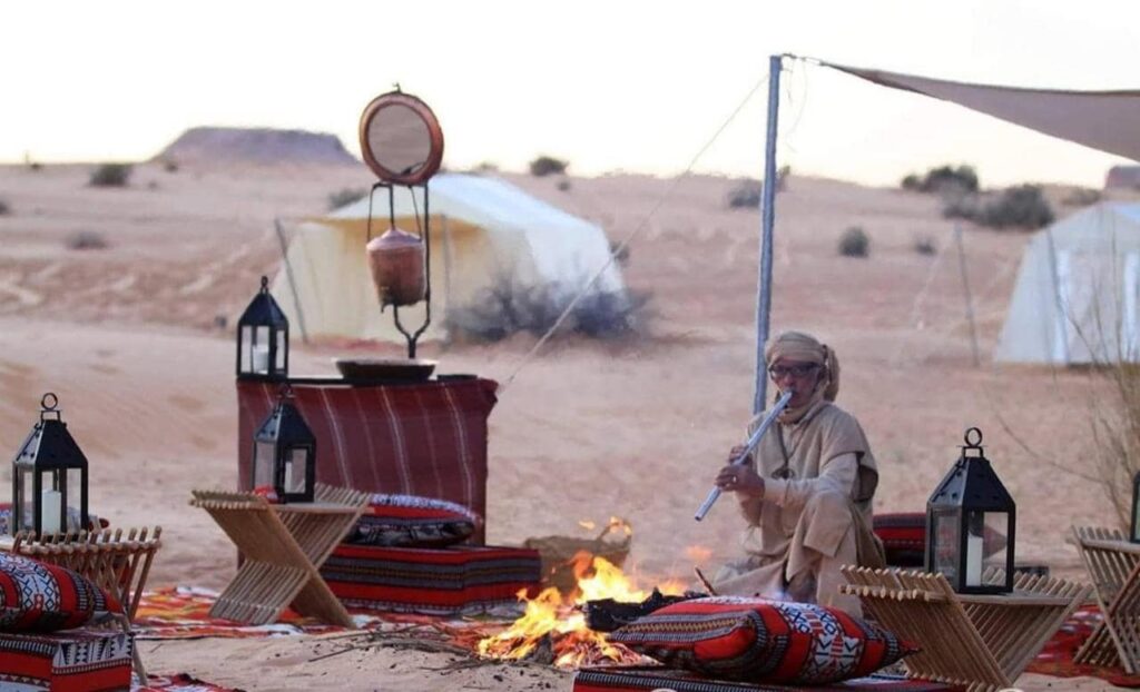 campement au sahara